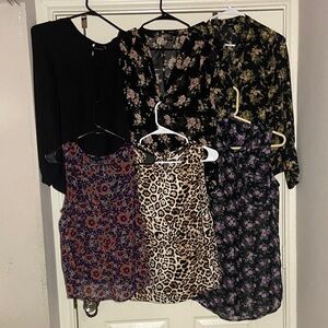 Forever 21 bundle of 6 Blouses